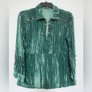 Velvet and Stud top L